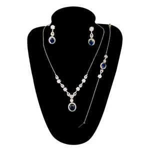 نیم ست نقره زنانه کد 051PB