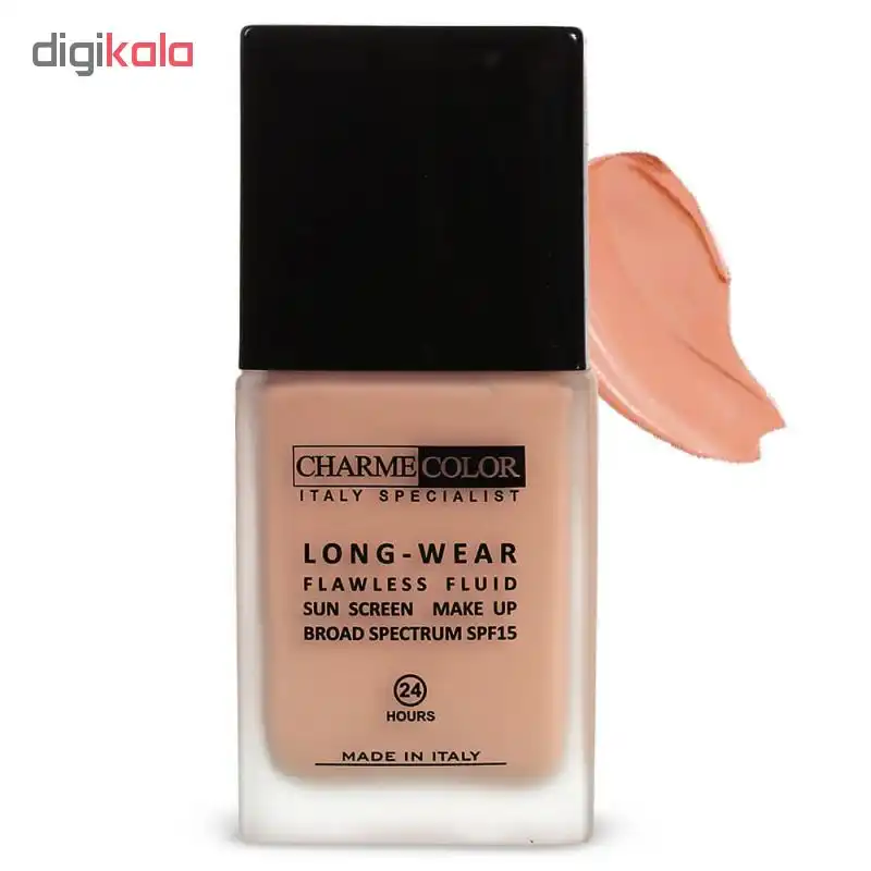 کرم پودر چارم کالر مدل Long Wear شماره 102 حجم 30 میلی لیتر