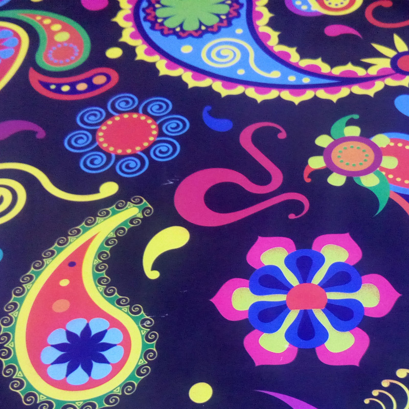 کاغذ کادو طرح بته جقه و گل بسته 5 عددی