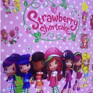 کاغذ کادو طرح Strawberry بسته 5 عددی