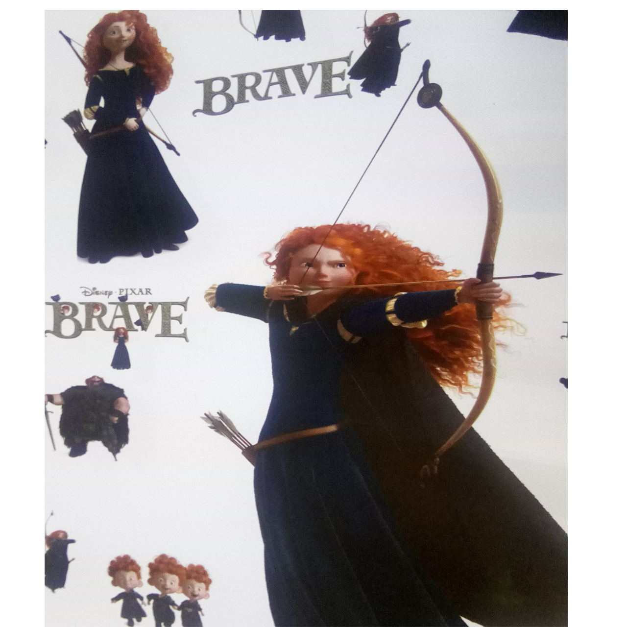 کاغذ کادو طرح Brave بسته 5 عددی