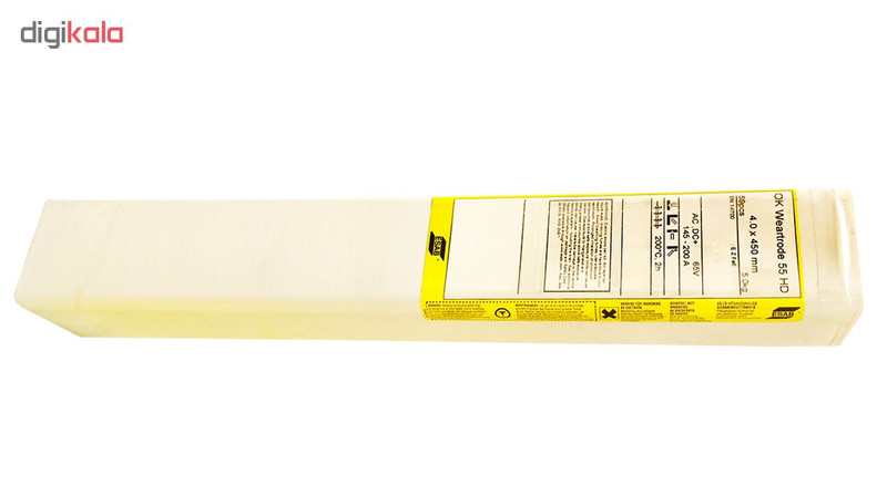 الکترود جوشکاری ایساب کد OK Weartrode 55 HD مدل OK84.58 وزن 5 کیلوگرم الکترود جوشکاری ایساب کد OK Weartrode 55 HD مدل OK84.58 وزن 5 کیلوگرم