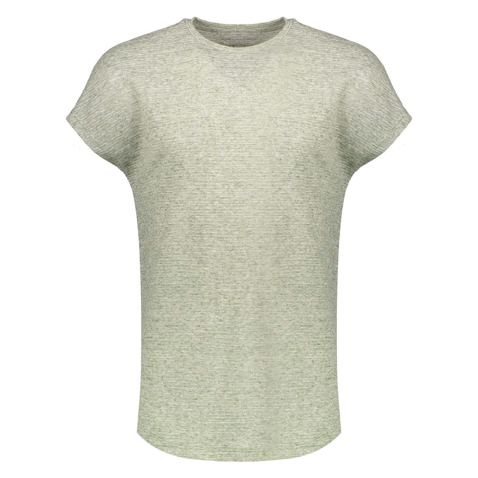 تی شرت یقه گرد مردانه - کوتون - سبز - 2