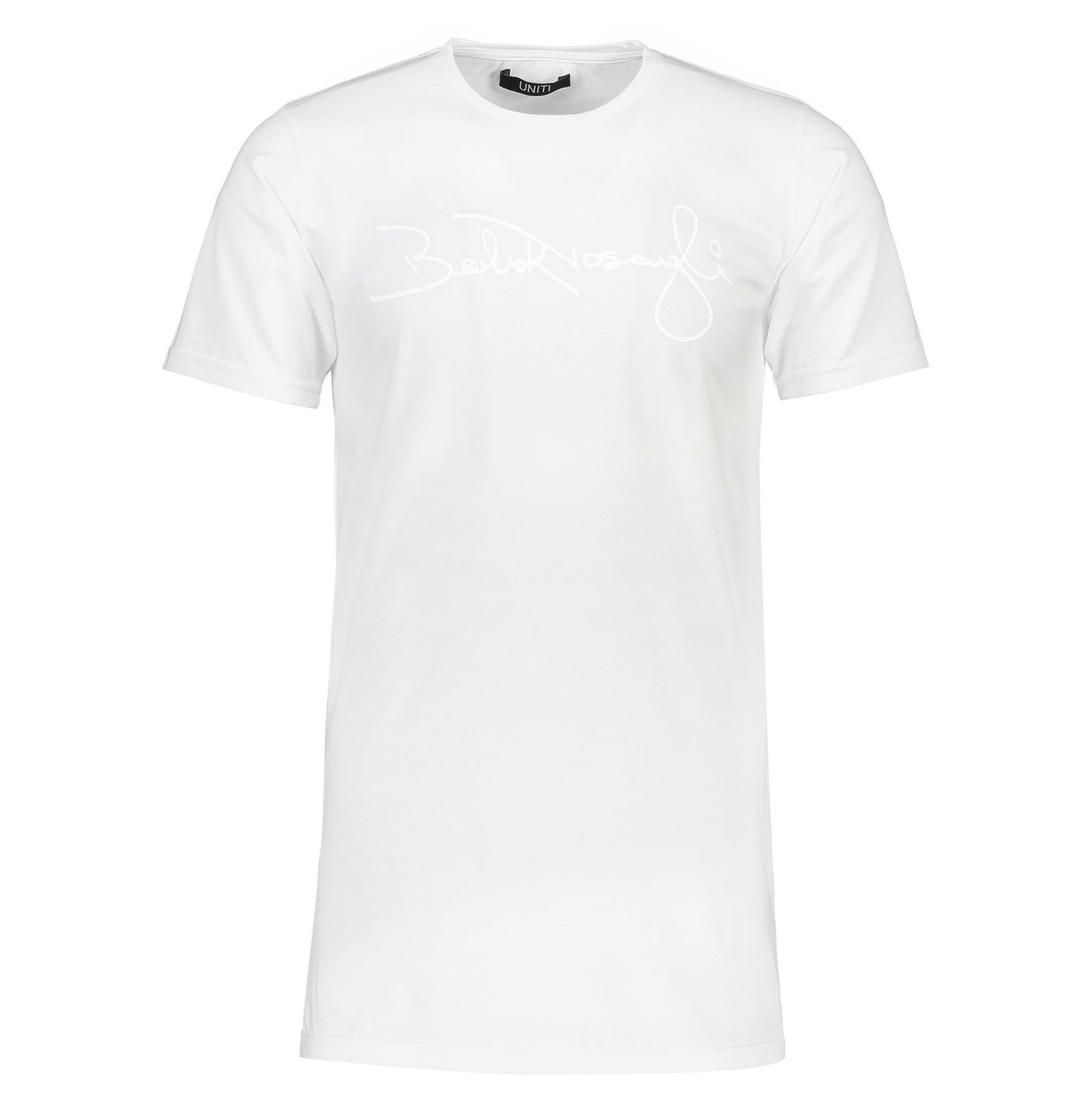 تی شرت ویسکوز یقه گرد مردانه SBT bv - یونیتی - سفيد - 1