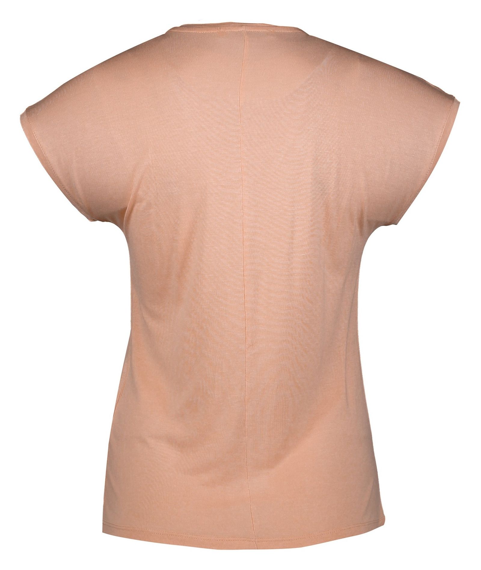 تی شرت ویسکوز یقه هفت زنانه - کوتون - صورتي - 3