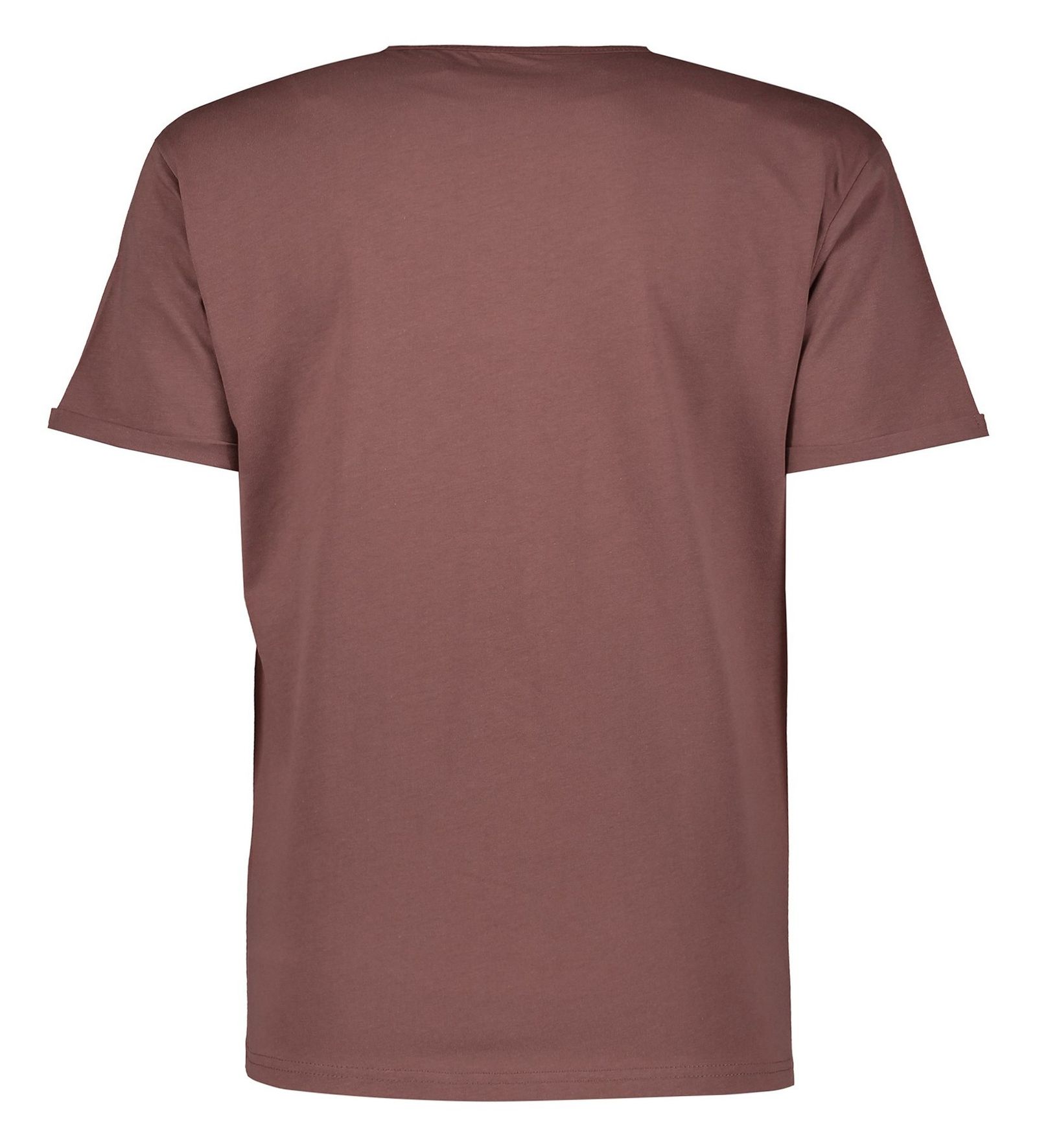 تی شرت یقه گرد مردانه - کوتون - صورتي تيره - 3