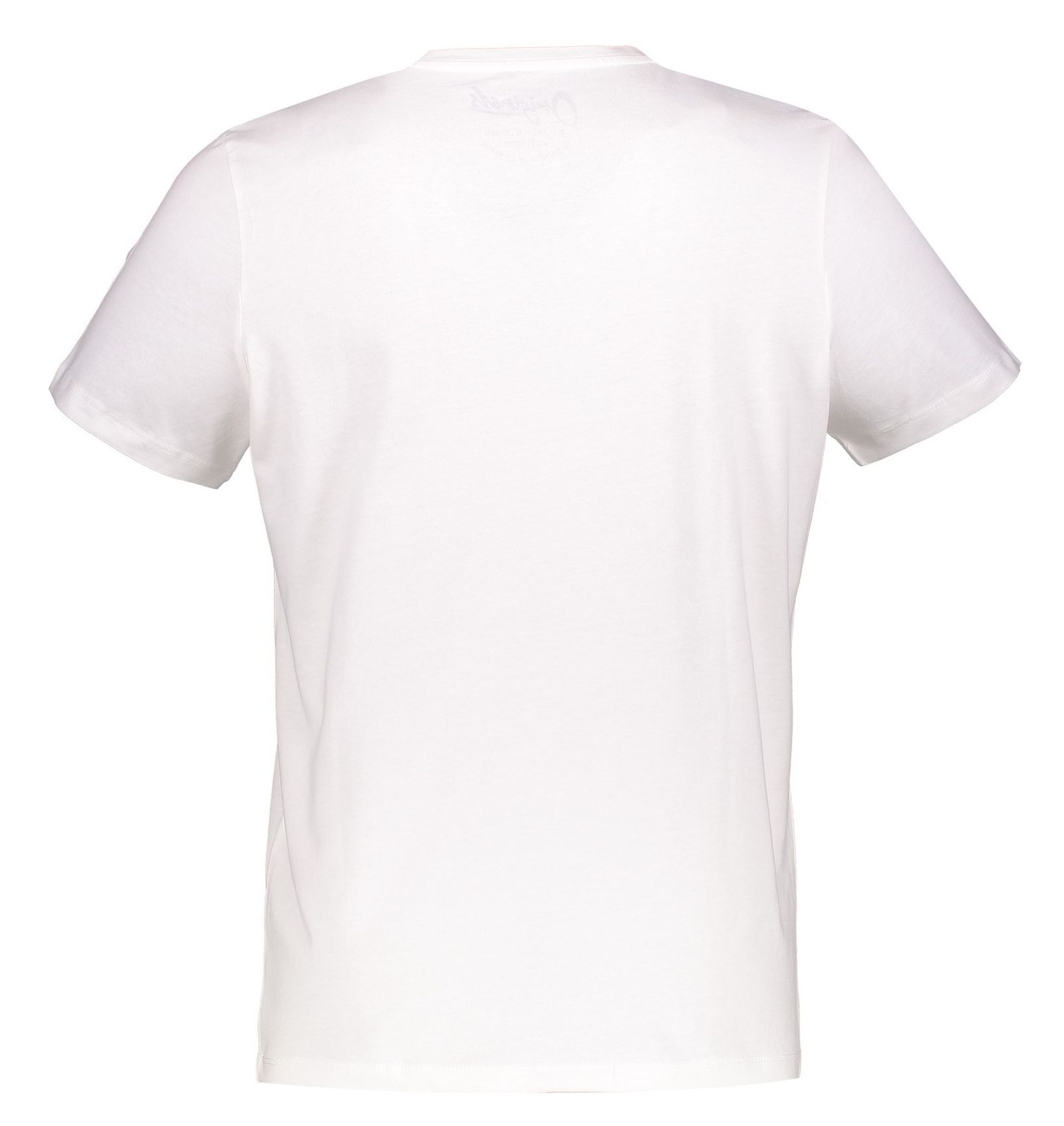 تی شرت نخی یقه گرد مردانه - جک اند جونز - سفيد - 5