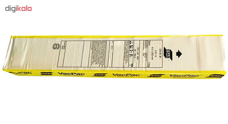 الکترود جوشکاری ایساب کد OK61.81 وزن 2 کیلوگرم