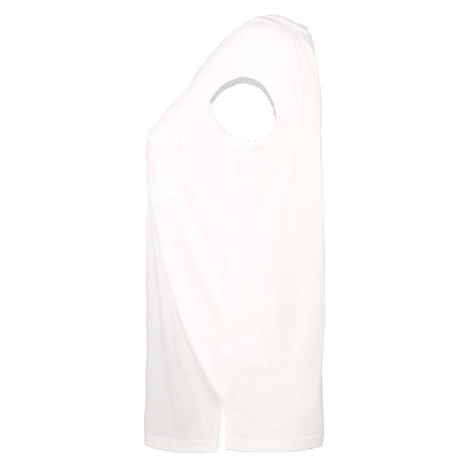 تی شرت یقه گرد زنانه - کوتون - سفيد - 4