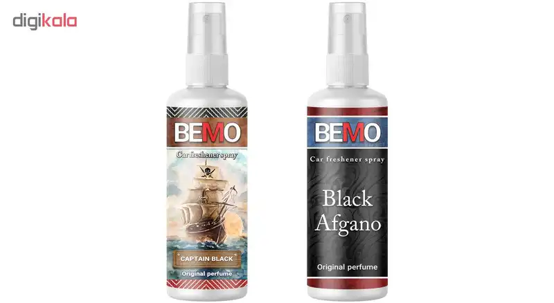اسپری خوشبو کننده خودرو بمو مدل CA5 حجم 50 میلی لیتر مجموعه 2 عددی