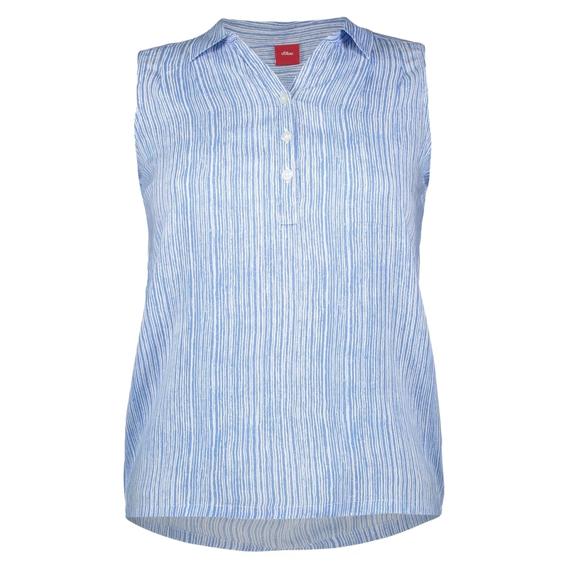 بلوز ویسکوز آستین حلقه ای دخترانه - اس.اولیور