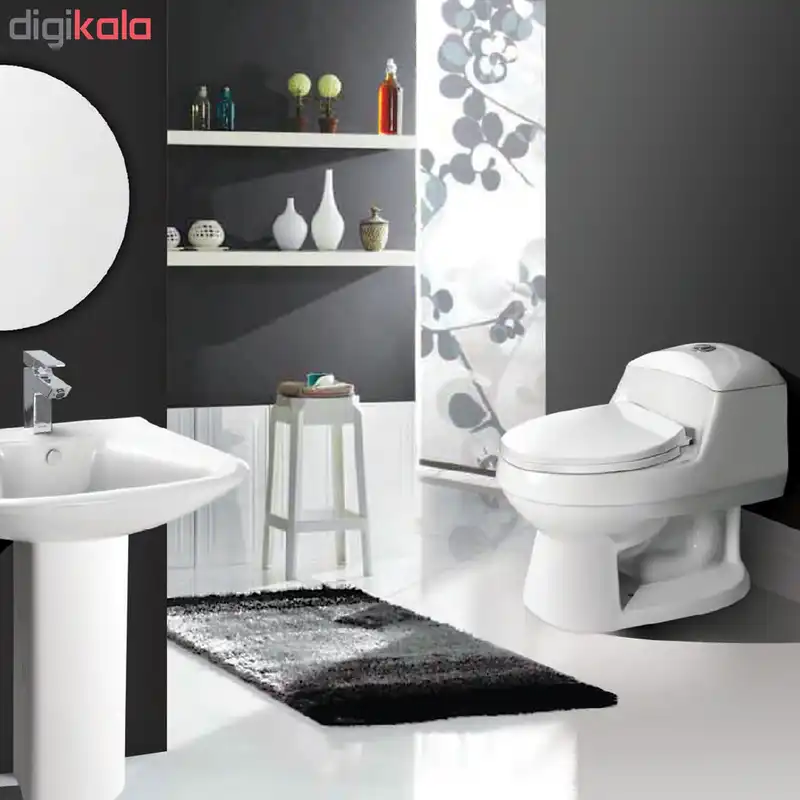 توالت فرنگی مروارید مدل الگانت