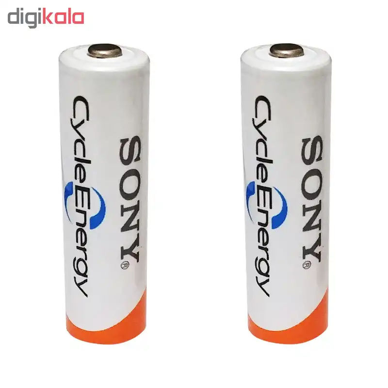 باتری قلمی قابل شارژ سونی کد HR6 ظرفیت 3000 میلی آمپرساعت بسته 2 عددی