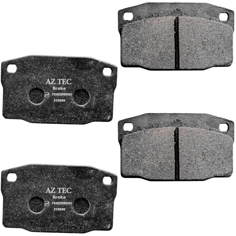 لنت ترمز جلو خودرو آزتک بریک مدل 002081 دو جفت مناسب برای دوو سیلو