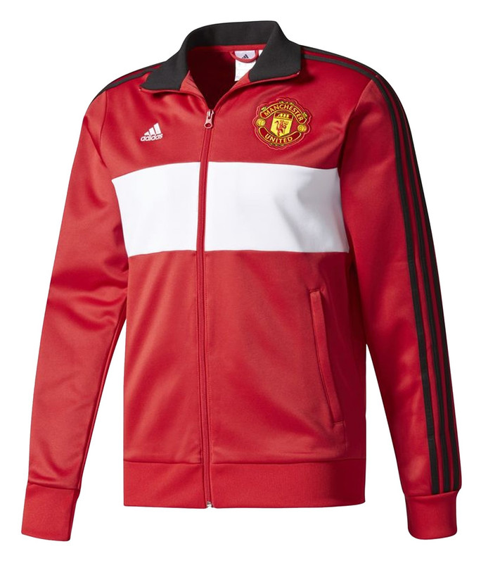 سویشرت ورزشی زیپ دار مردانه Manchester United - آدیداس