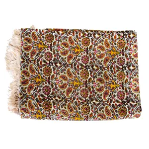 سفره قلمکار ممتاز سی دا  کد GH01005 سایز 100 × 150 سانتی متر