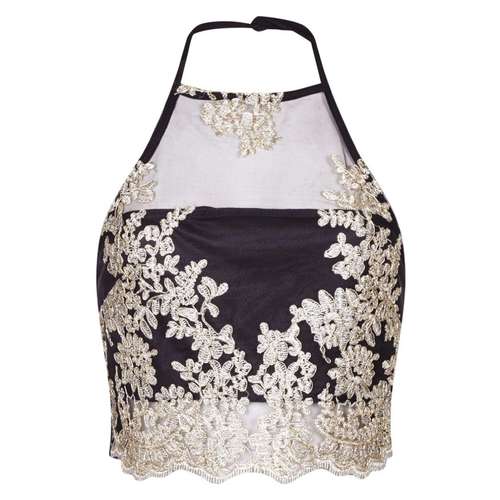 بلوز یقه هالتری زنانه - کوییز