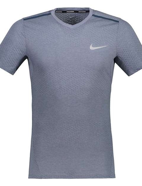 تی شرت ورزشی یقه هفت مردانه Tailwind Breathe - نایکی