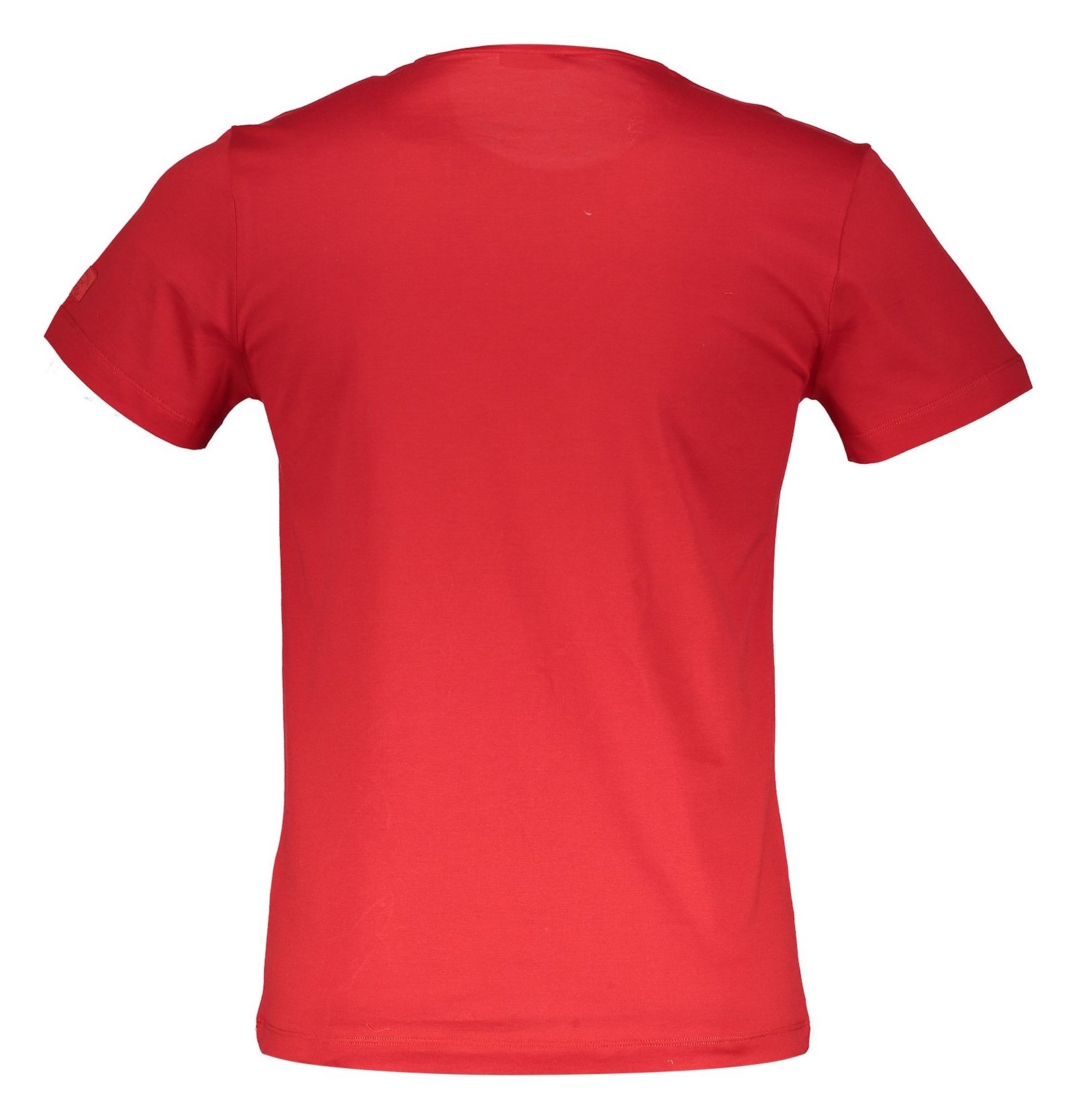 تی شرت نخی آستین کوتاه مردانه - پاول اند شارک - قرمز - 5