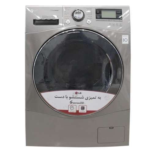 ماشین لباسشویی ال جی مدل WM-412SS با ظرفیت 12 کیلوگرم