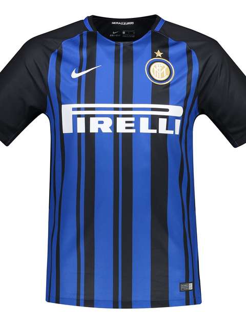 تی شرت ورزشی یقه گرد مردانه Inter Milan Home - نایکی