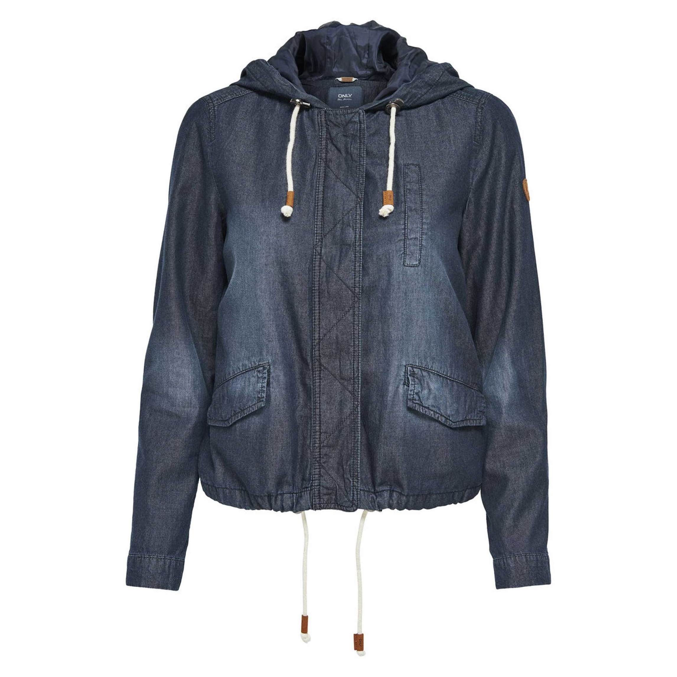 کاپشن جین کوتاه زنانه - اونلی