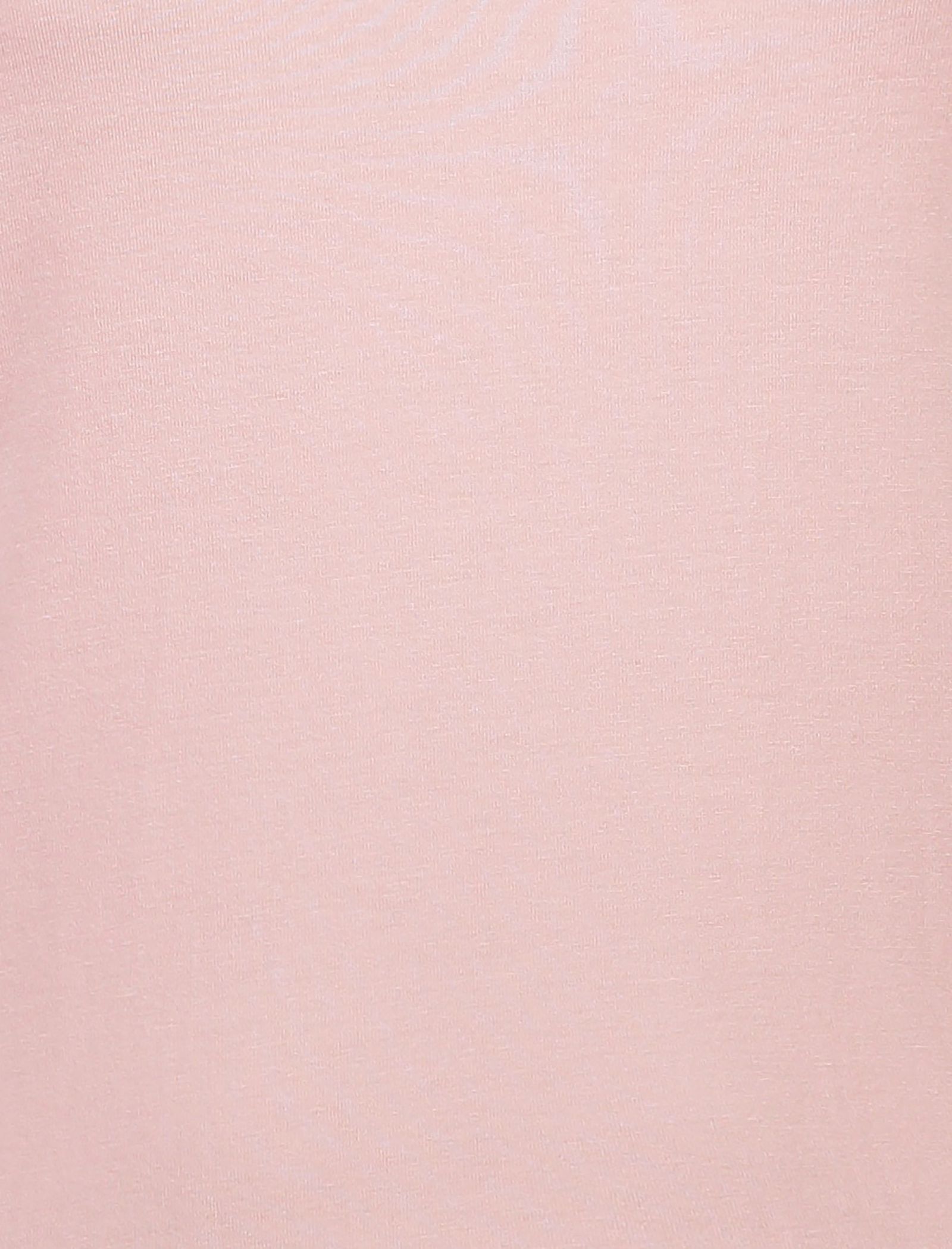 تی شرت ویسکوز یقه گرد زنانه - کالکشن - صورتي - 6