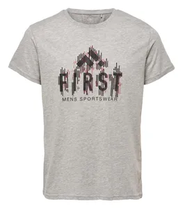 تی شرت ورزشی نخی آستین کوتاه مردانه - فرست
