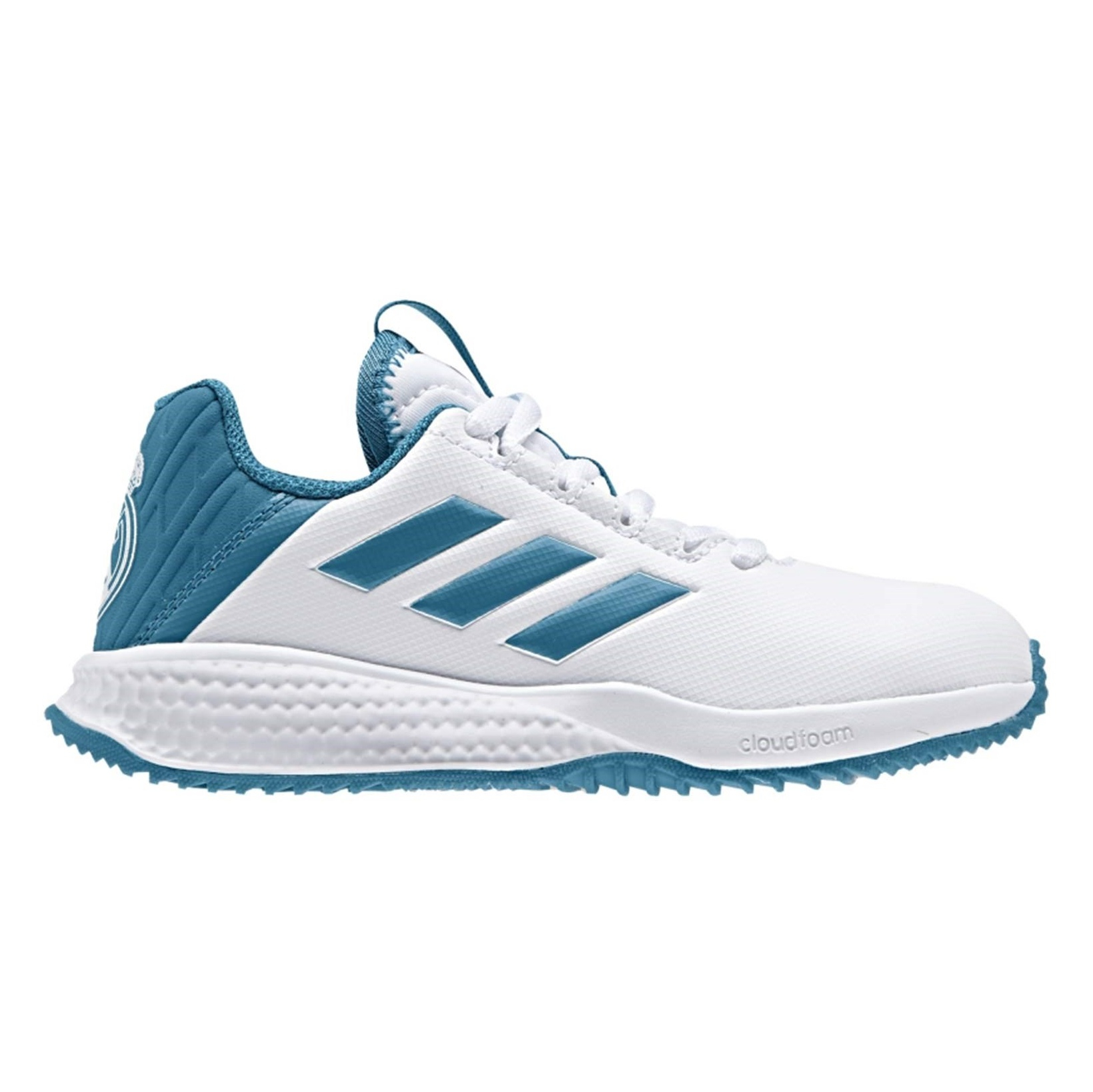 کفش فوتبال بندی پسرانه RapidaTurf Real Madrid - آدیداس