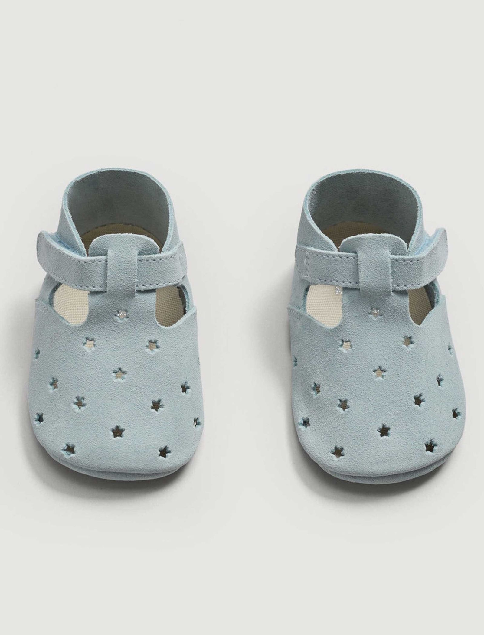کفش نوزادی دخترانه - مانگو - آبی روشن - 5