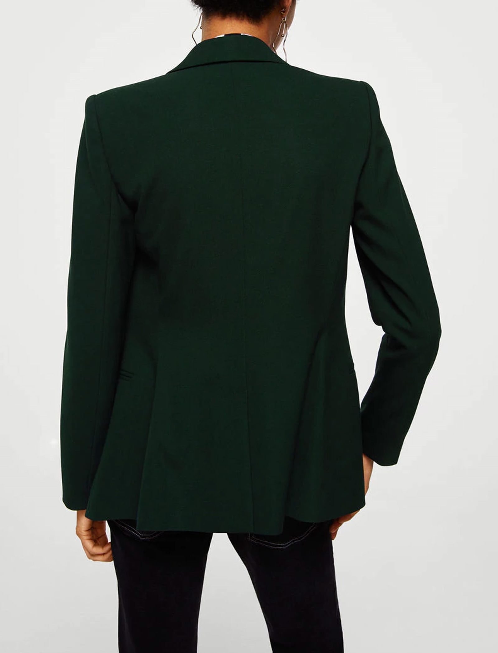 کت کوتاه زنانه - مانگو - سبز - 3