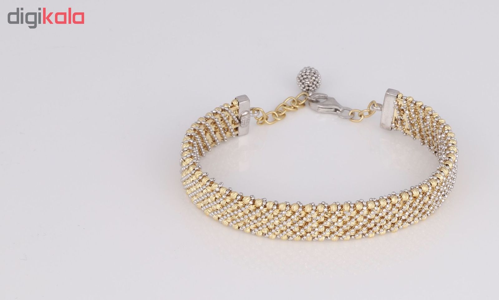 دستبند طلا 18 عیار زنانه کد G609 -  - 2