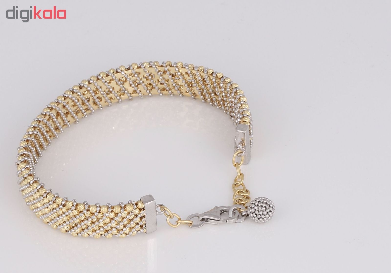 دستبند طلا 18 عیار زنانه کد G609 -  - 5