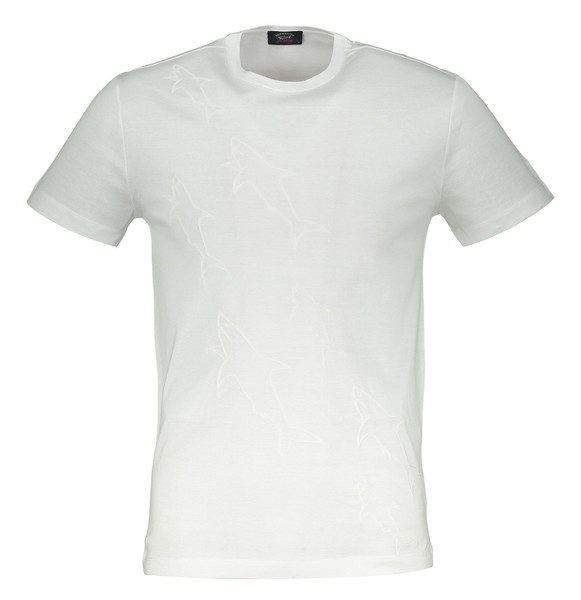 تی شرت نخی یقه گرد مردانه - پاول اند شارک