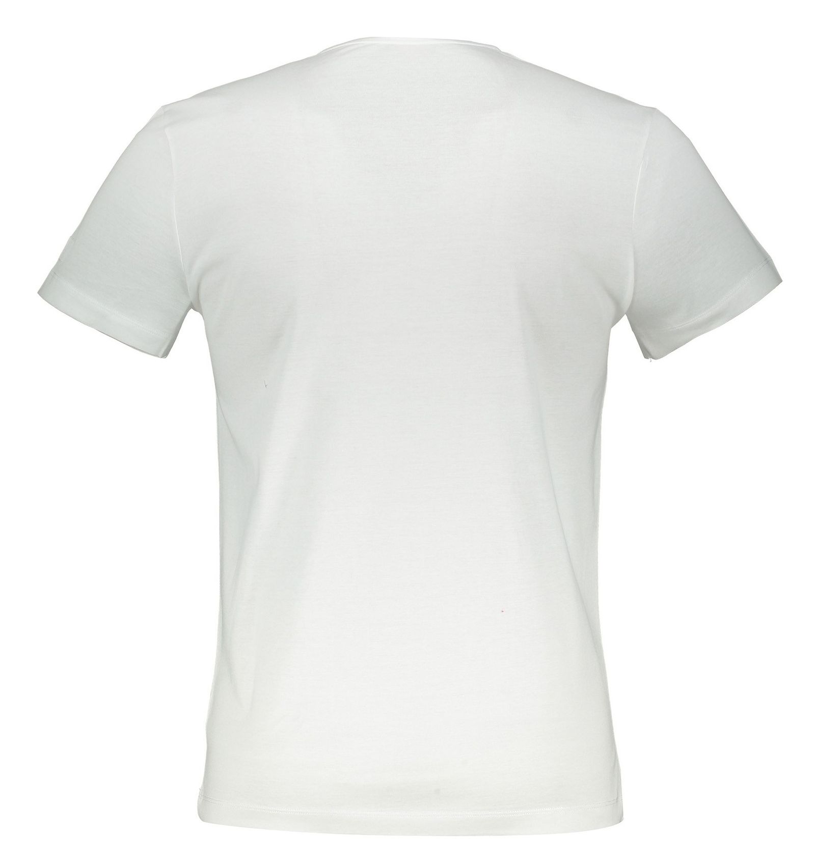 تی شرت نخی یقه گرد مردانه - پاول اند شارک - سفيد - 5