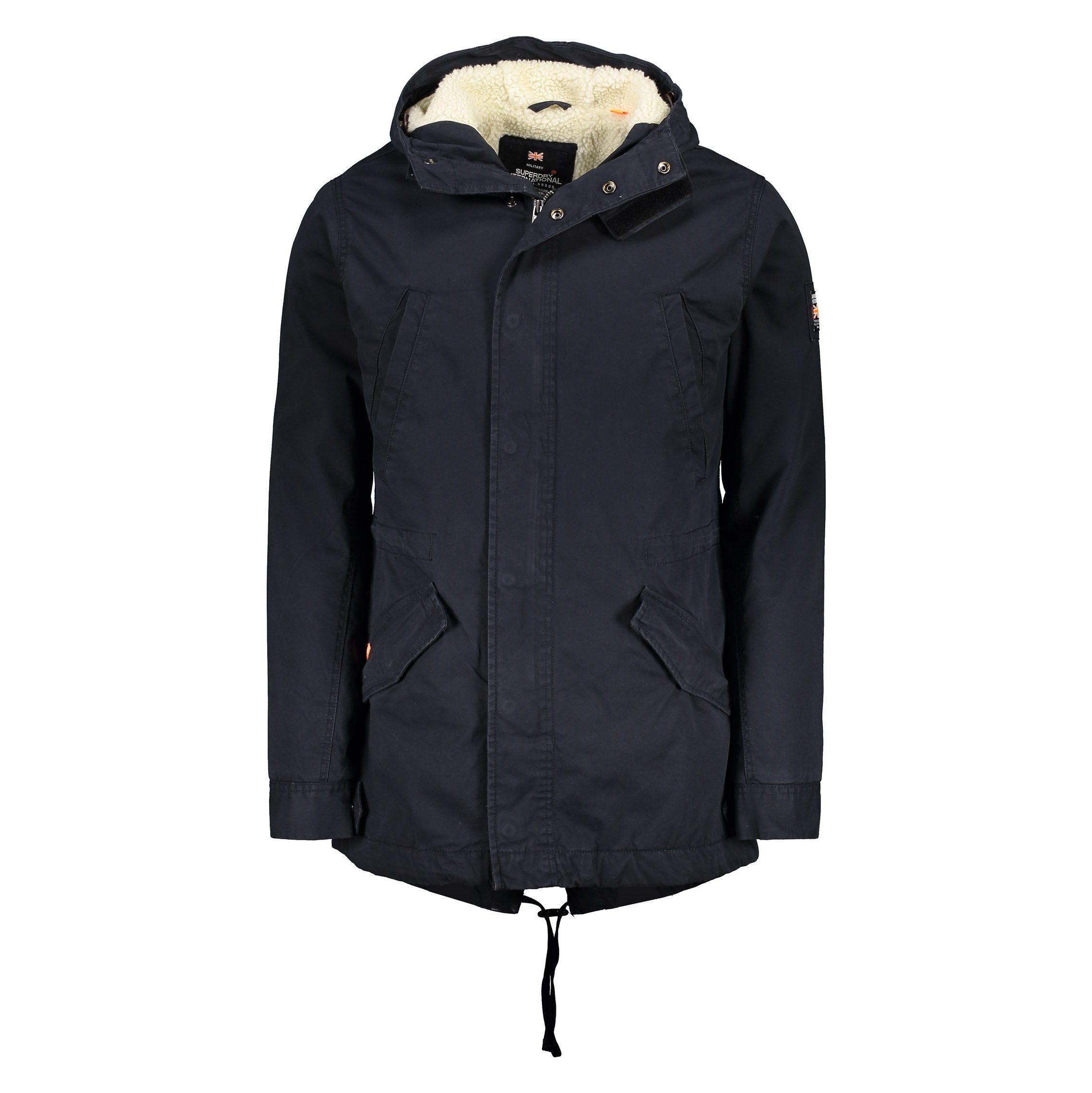 Superdry winter rookie 2024 military parka jacket