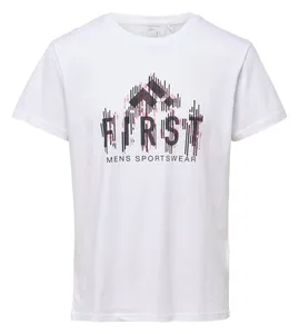 تی شرت ورزشی نخی آستین کوتاه مردانه - فرست