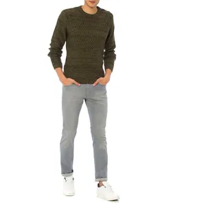 پلیور یقه گرد مردانه - ال سی وایکیکی