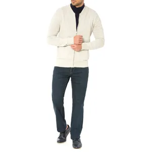 ژاکت نخی زیپ دار مردانه - ال سی وایکیکی
