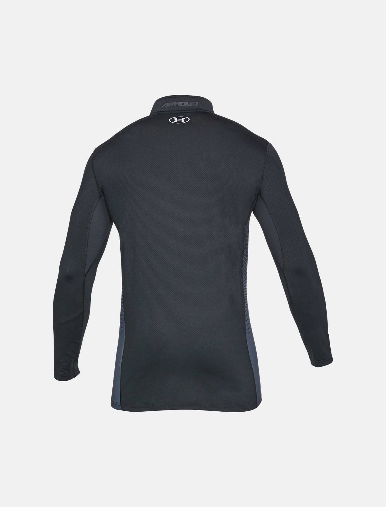 تی شرت ورزشی آستین بلند مردانه ColdGear Reactor Fitted - آندر آرمور - مشکي - 3