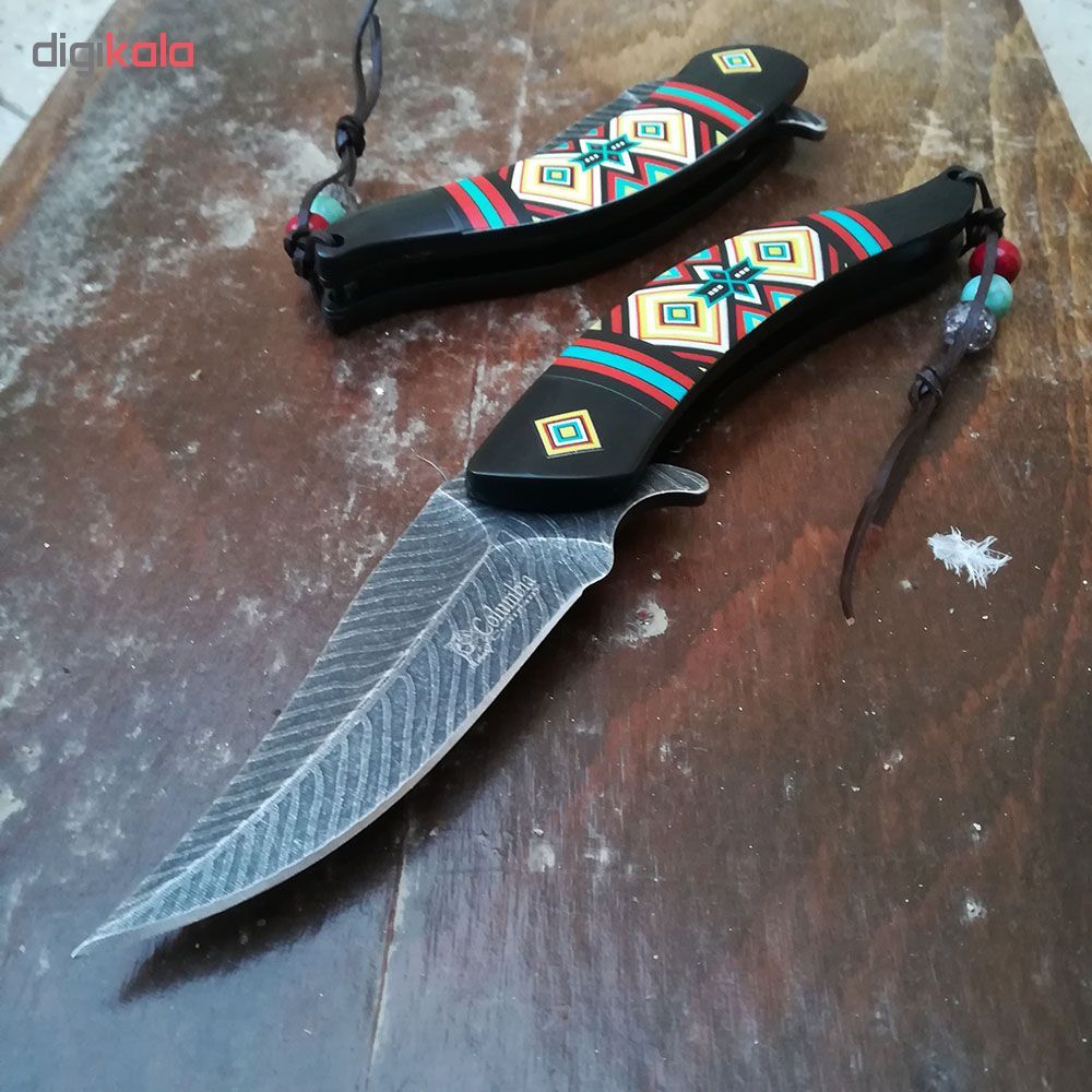 چاقوی سفری کلمبیا مدل KFXT-1002-B