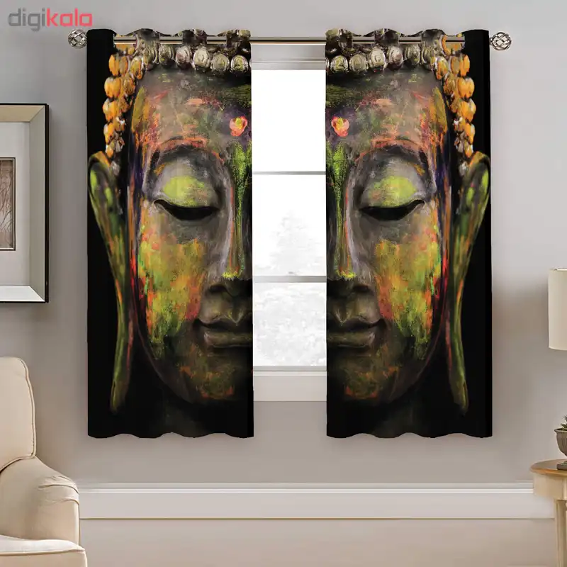 پرده نیروانا مدل plk2019 سایز 190 × 140 سانتی متر