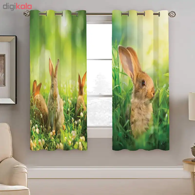 پرده نیروانا مدل plk2049 سایز 190 × 140 سانتی متر