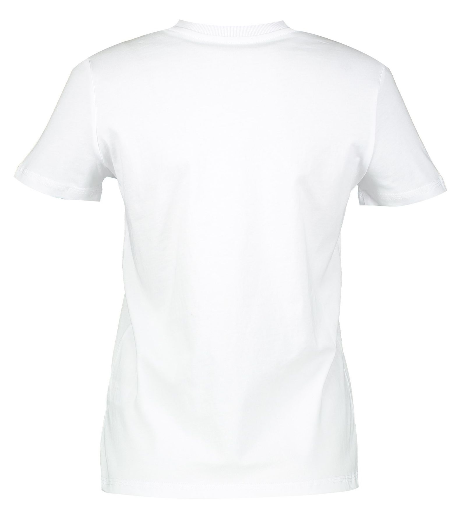 تی شرت نخی یقه گرد زنانه - پی سز - سفيد - 3