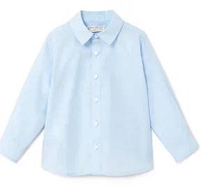 پیراهن نخی آستین بلند پسرانه - مانگو