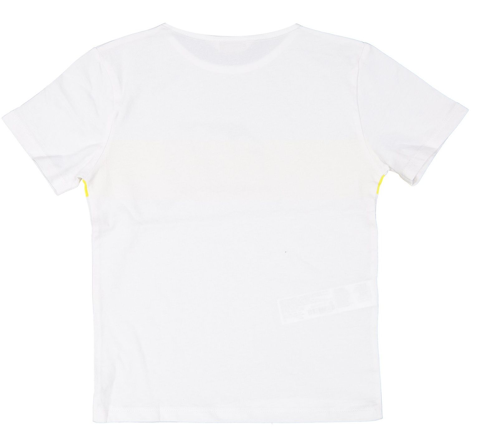 تی شرت نخی یقه گرد پسرانه - مانگو - سفيد - 4