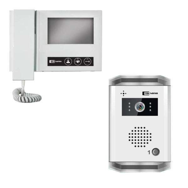 درب بازکن تصویری تک نما مدل D43M-1V مجموعه ۲ عددی