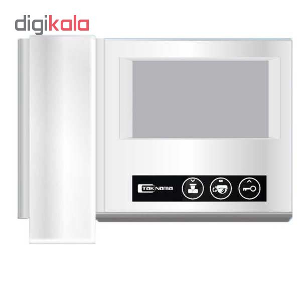 درب بازکن تصویری تک نما مدل D43M-1V  مجموعه ۲ عددی