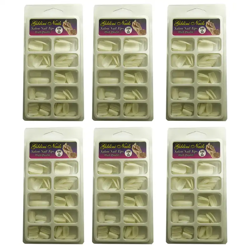 ناخن مصنوعی گیبلینی مدل K720 مجموعه 6 عددی