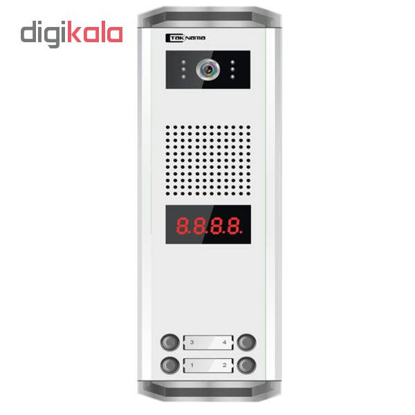 درب بازکن تصویری تک نما مدل D43M-3V مجموعه 4 عددی